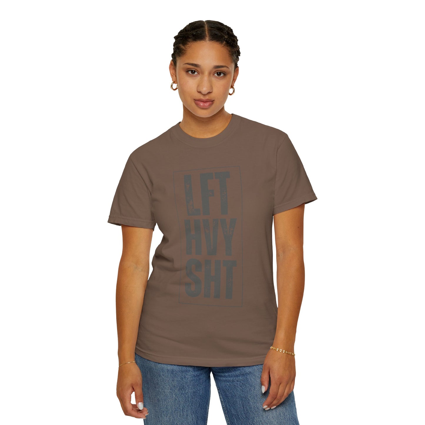 Lift HVY SHT T-Shirt — Vintage Gym Weightlifting Tee