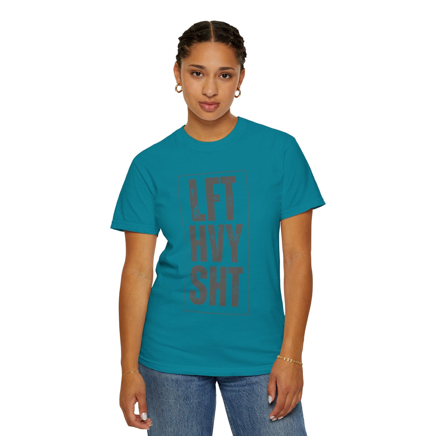 Lift HVY SHT T-Shirt — Vintage Gym Weightlifting Tee