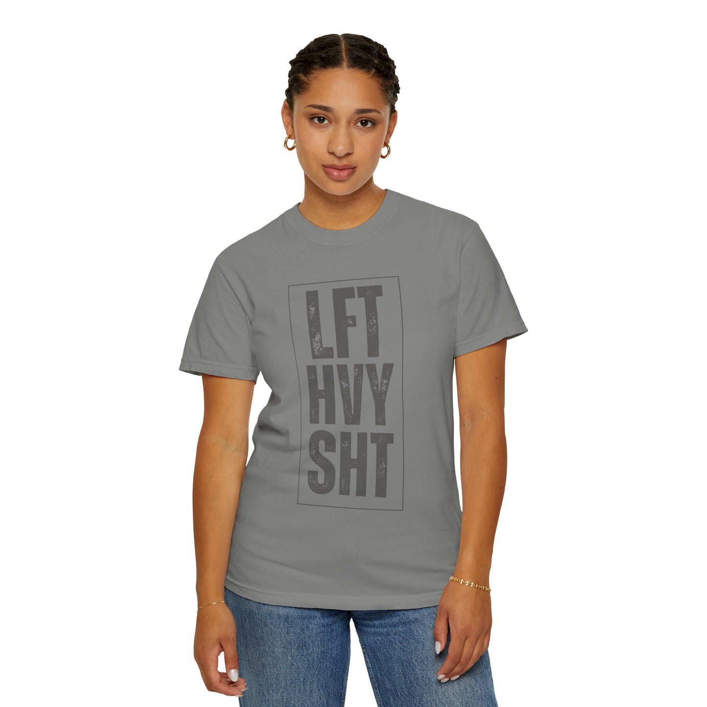 Lift HVY SHT T-Shirt — Vintage Gym Weightlifting Tee