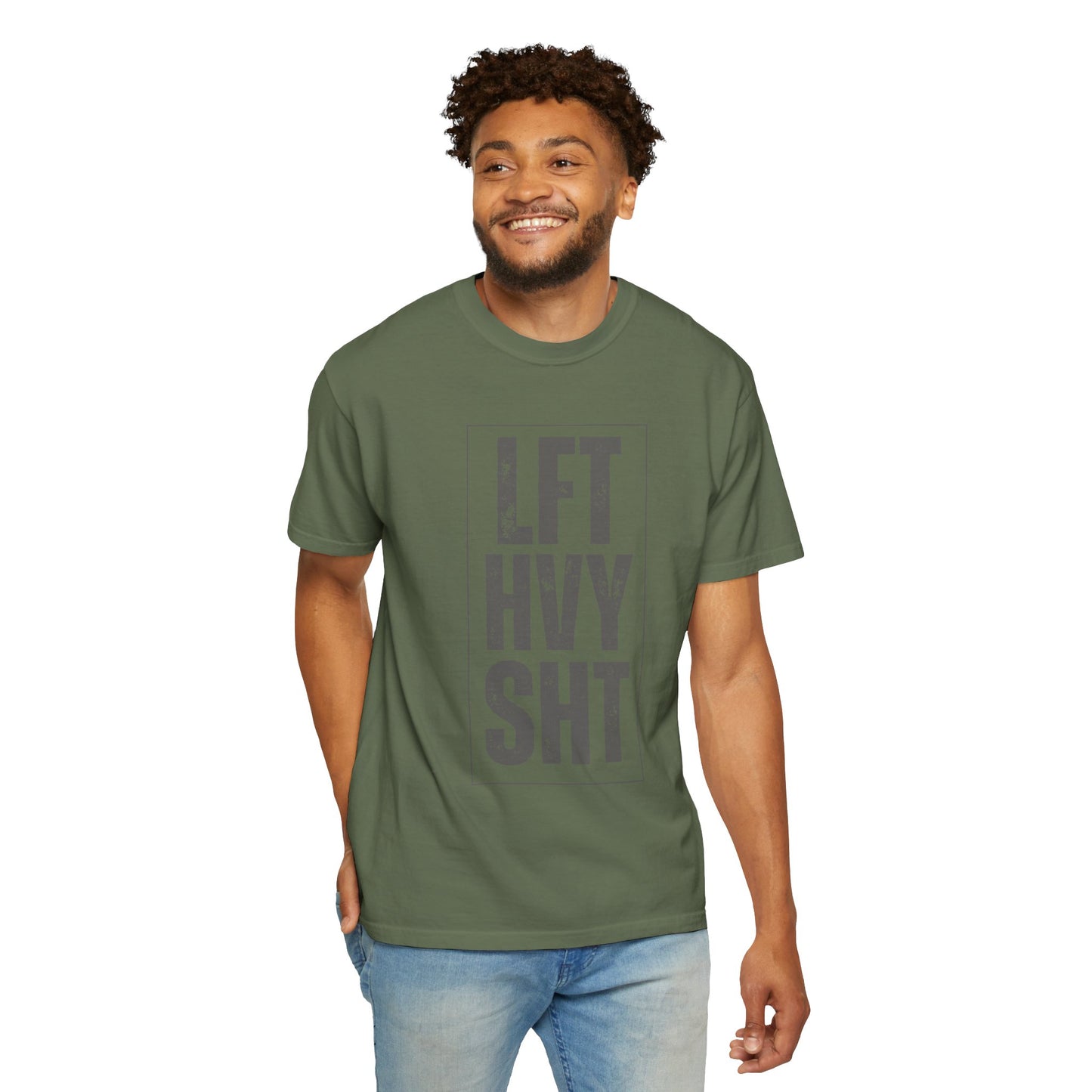 Lift HVY SHT T-Shirt — Vintage Gym Weightlifting Tee