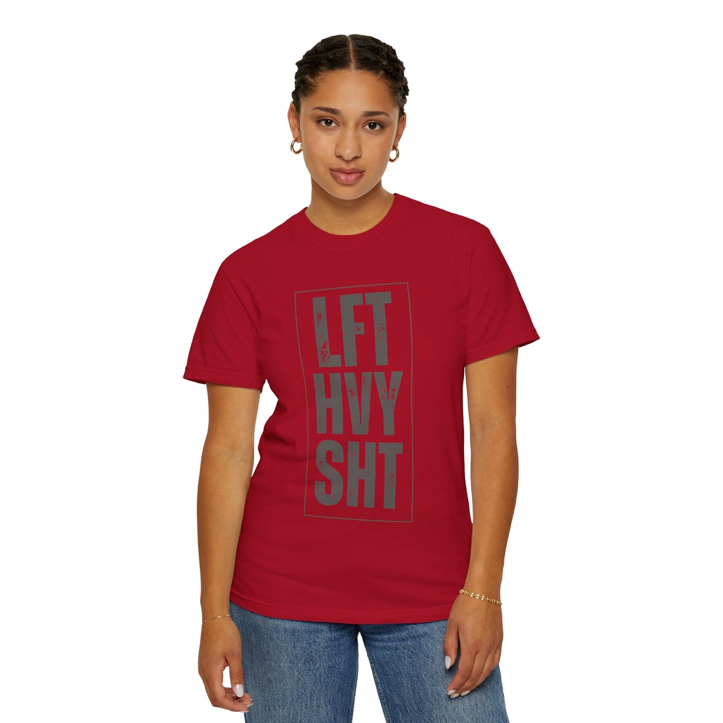 Lift HVY SHT T-Shirt — Vintage Gym Weightlifting Tee