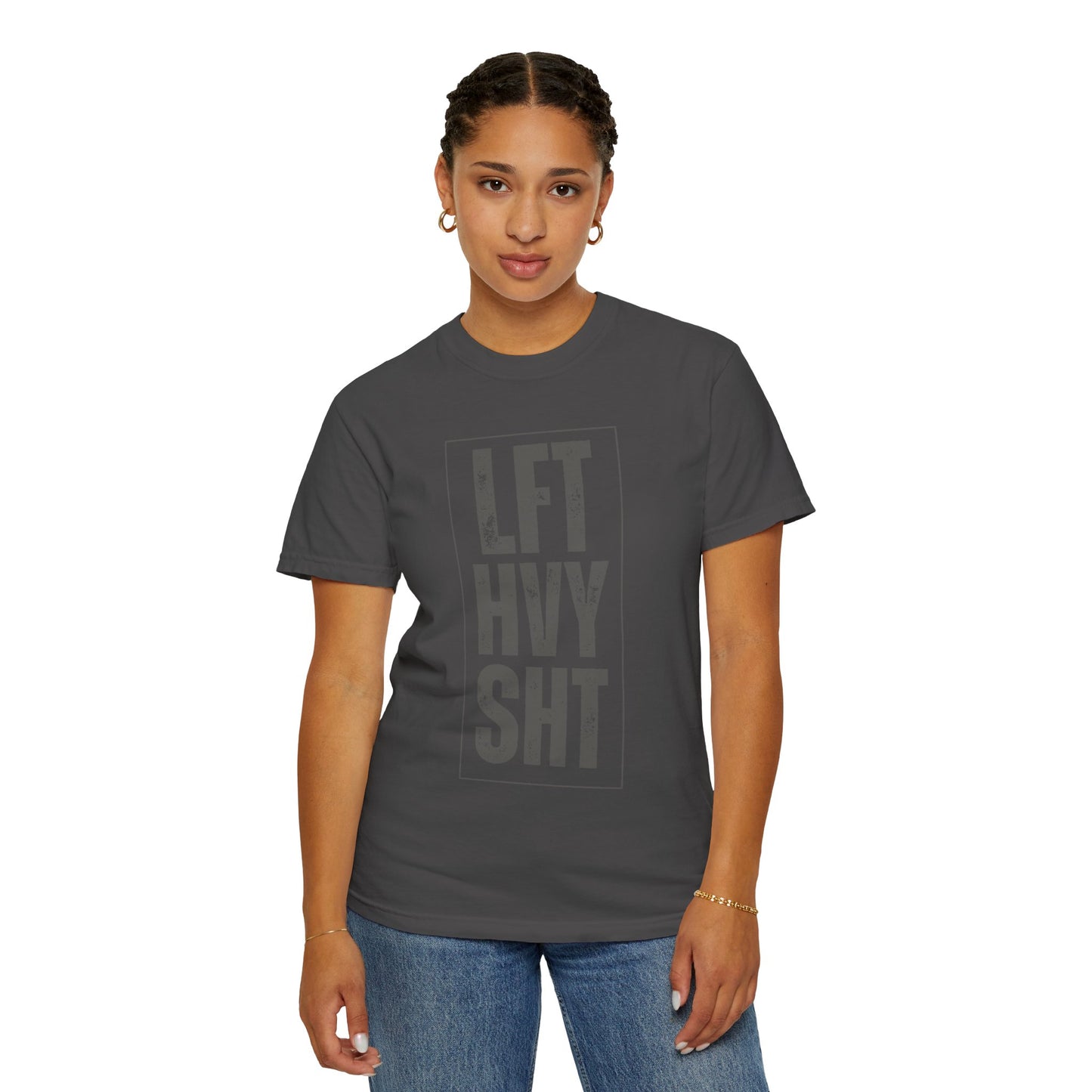 Lift HVY SHT T-Shirt — Vintage Gym Weightlifting Tee
