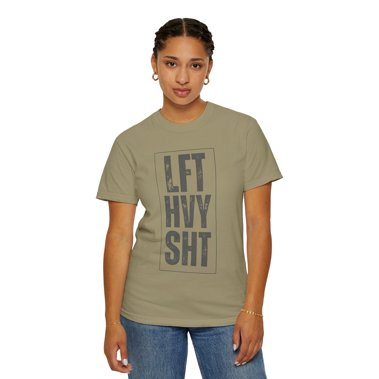 Lift HVY SHT T-Shirt — Vintage Gym Weightlifting Tee