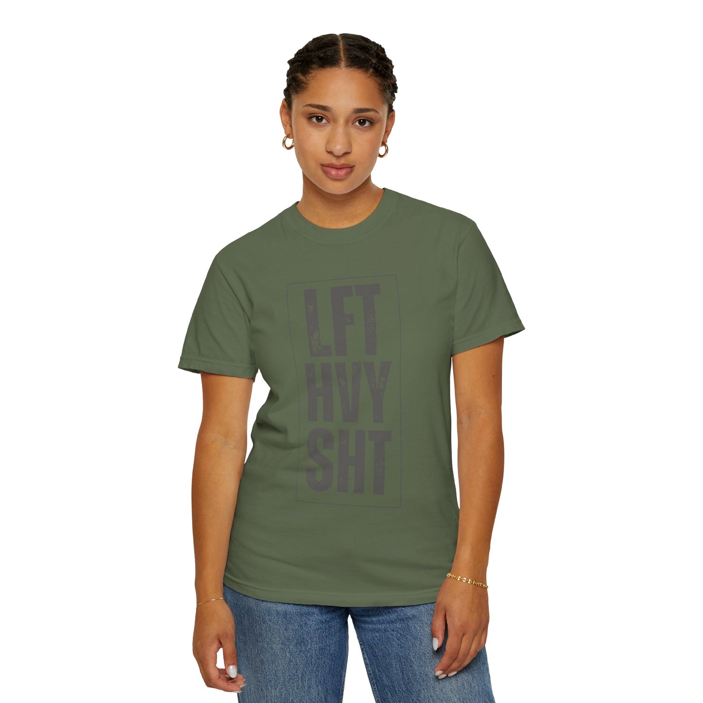 Lift HVY SHT T-Shirt — Vintage Gym Weightlifting Tee
