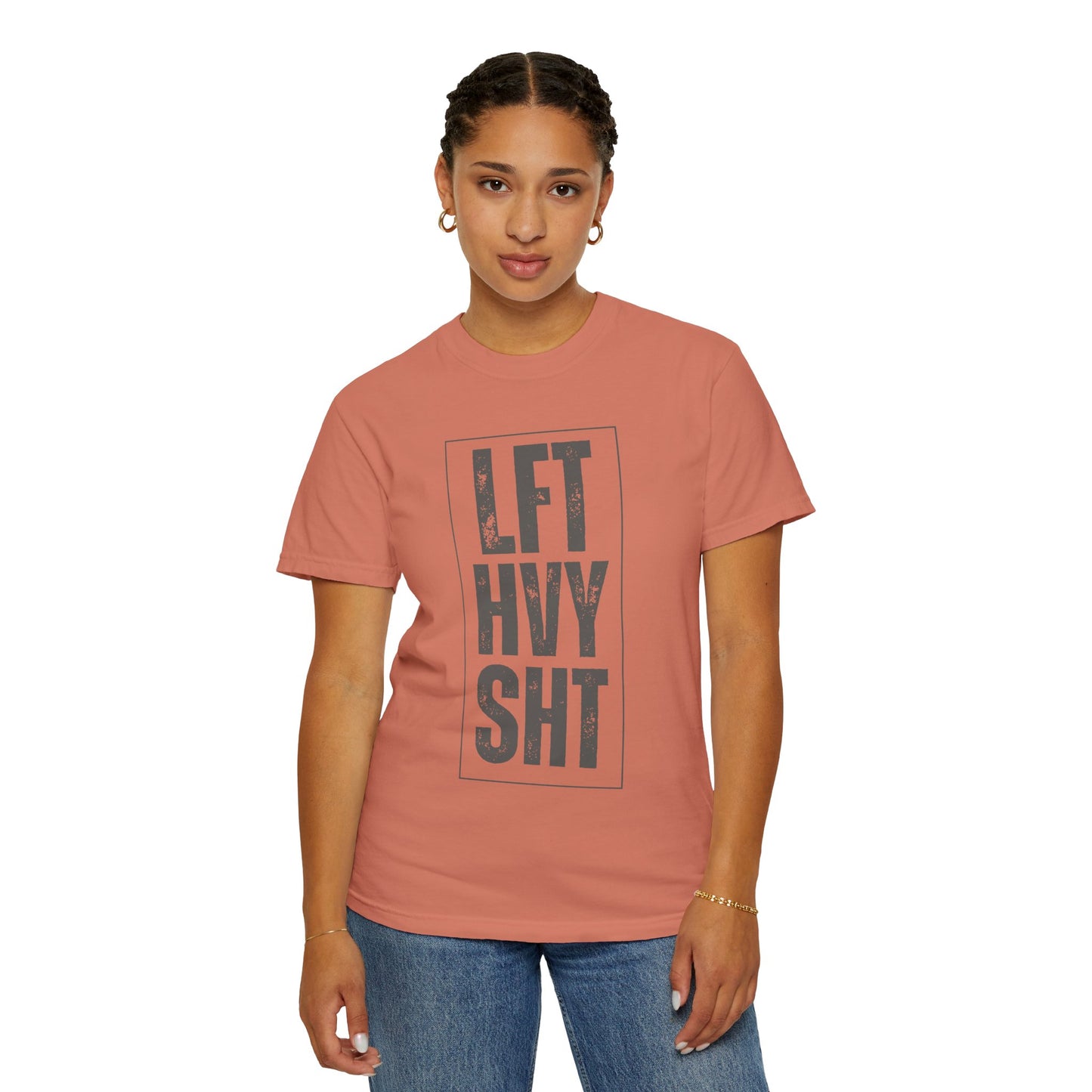 Lift HVY SHT T-Shirt — Vintage Gym Weightlifting Tee