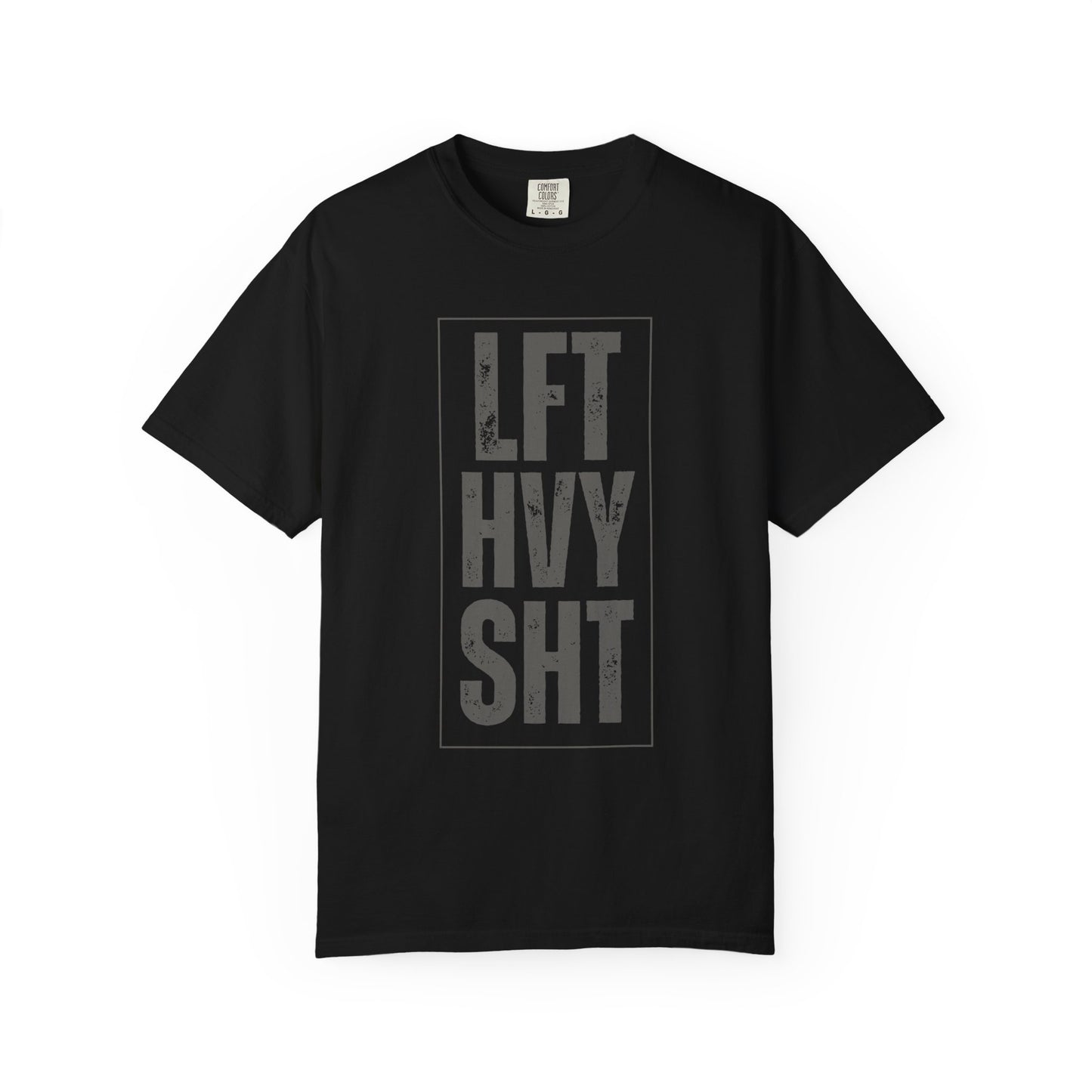 Lift HVY SHT T-Shirt — Vintage Gym Weightlifting Tee